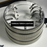 5-row Pure White Wheel Light