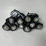 3-LED Truck Side Signal Light Universal 3/4"