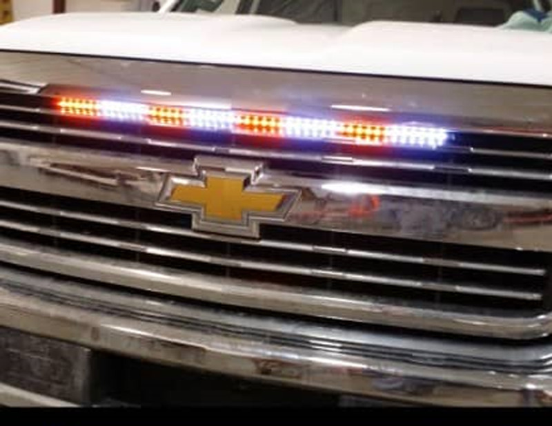 LED Emergency Warning Traffic Advisor Strobe Light 72 inch