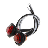 3-LED Truck Side Signal Light Universal 3/4"